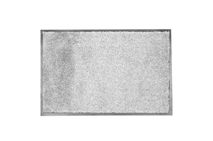 Fussmatten - Schmutzfangmatte für innen und aussen, in Größe 101 (Schmutzfangmatte, 40x60 cm) bis 103 (Schmutzfangmatte, 60x80 cm), in Farbe SILBER Ansicht 1