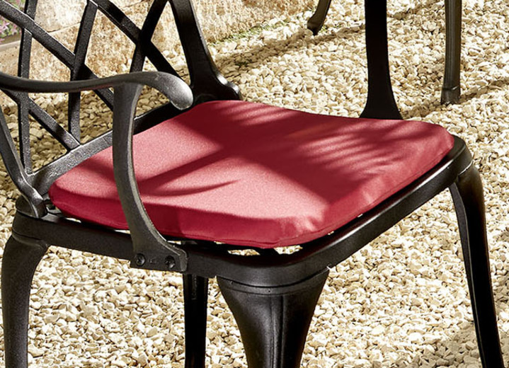 Kissen, Polster und Auflagen - Outdoor-Sitzkissen mit hoher Lichtechtheit, in Farbe ROT Ansicht 1