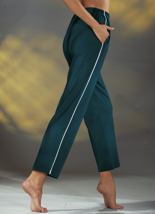 Hosen - Hose für Sport und Freizeit, in Größe 018 bis 058, in Farbe PETROL Ansicht 1