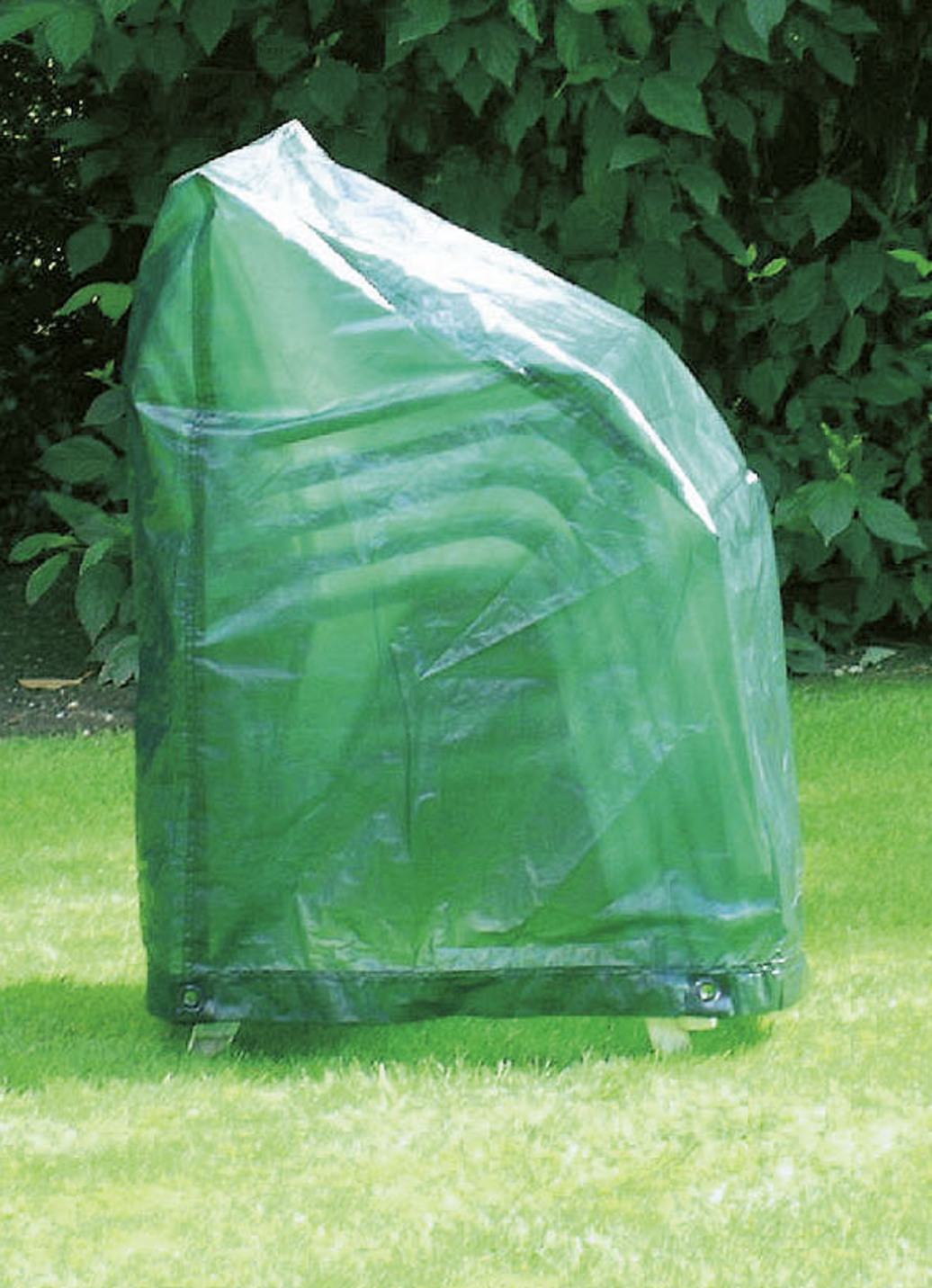 Gartenzubehör - Schutzhüllen für Gartenmöbel und Polsterauflagen, in Farbe GRAU, in Ausführung Schutzhülle für 4 Stapelsessel Ansicht 1