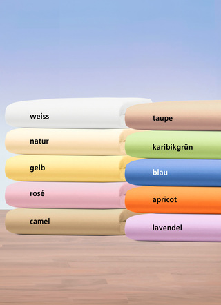 «Bellana» Vital-Jersey-Spannbetttuch mit Lyocell (TENCEL™)