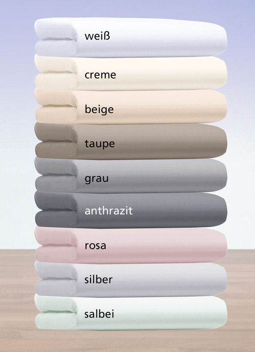 Spannbetttücher - Angenehme Spannbetttücher, in Größe 131 (1 Spannbetttuch, 100/200 cm) bis 138 (1 Spannbetttuch, 180-200/200 cm), in Farbe ROSA