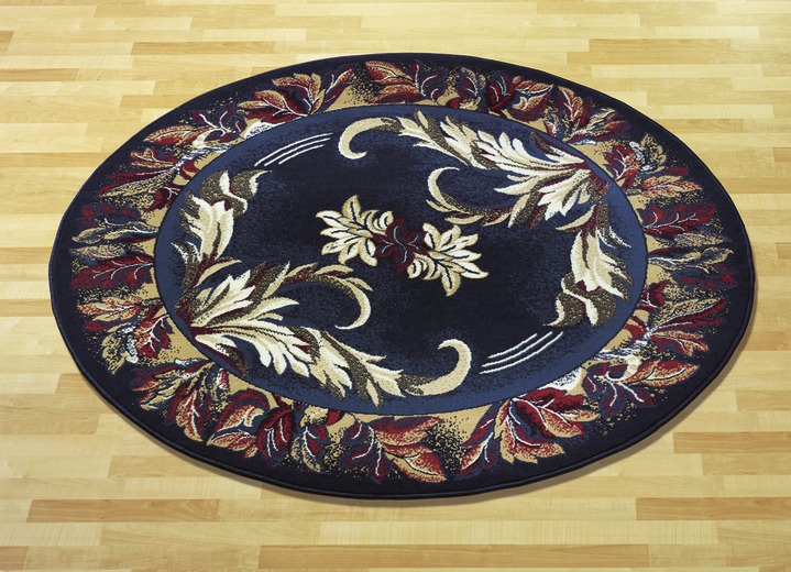 Bettumrandungen - Brücken/Teppiche und Bettumrandungen mit Mittelmotiv, in Größe 103 (Brücke, 60x 90 cm) bis 315 (2 Vorleger 60x110 cm und 1 Läufer 60x320 cm), in Farbe BLAU MITTELM. Ansicht 1