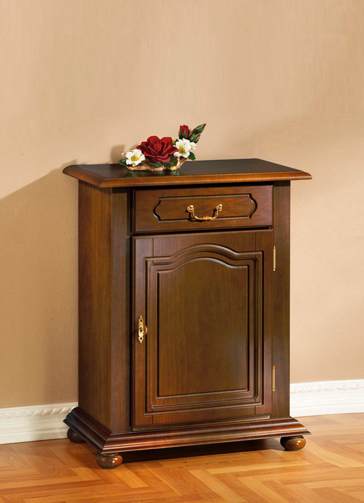 Sideboards & Kommoden - Kommode mit Echtholzfurnier, in Farbe NUSSBAUM, in Ausführung Kommode, 1-türig Ansicht 1