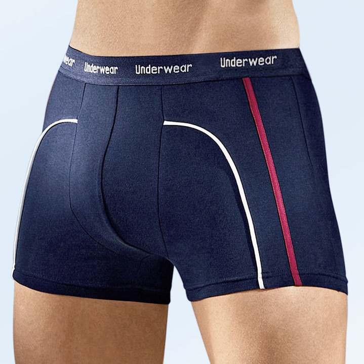 Unterwäsche - Dreierpack Pants aus Feinjersey, marine, in Größe 004 bis 011, in Farbe MARINE