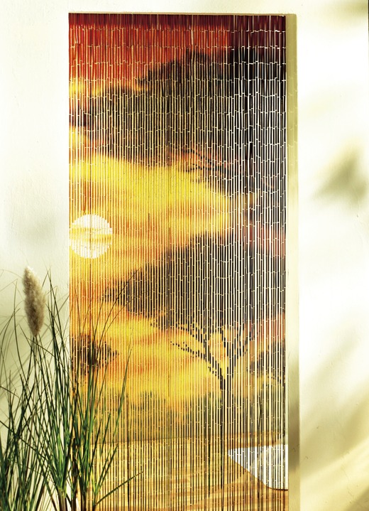 - Bambusvorhang  «Afrika», in Farbe BUNT