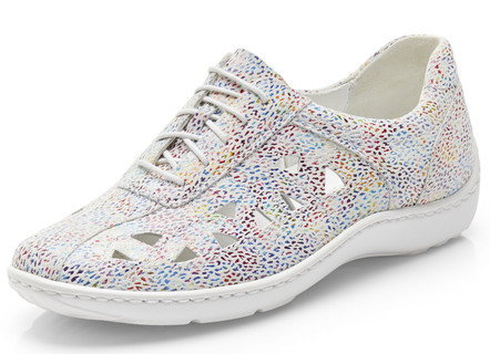 Waldläufer Schnürschuh mit luftiger Perforation