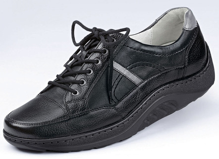 Waldläufer, bequeme Damen-Schnürschuhe, Weite H, Sohle mit Abrollfunktion