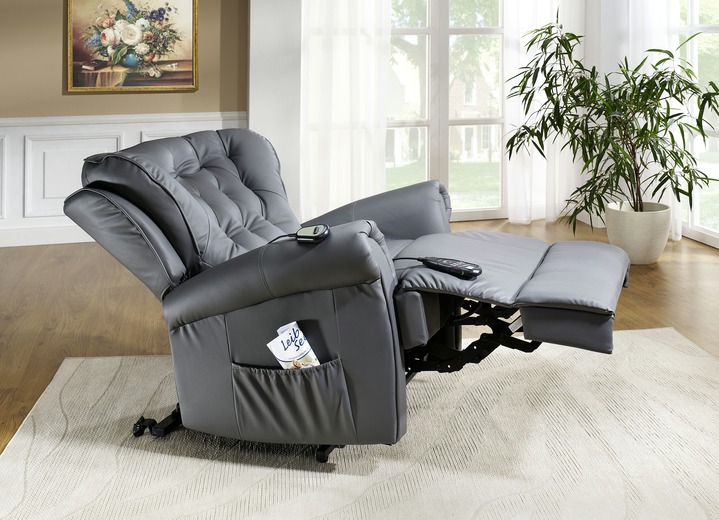 Komfortmöbel - Relax-Sessel für Entspannung erster Klasse, in Farbe GRAU, in Ausführung Relax-Sessel Ansicht 1