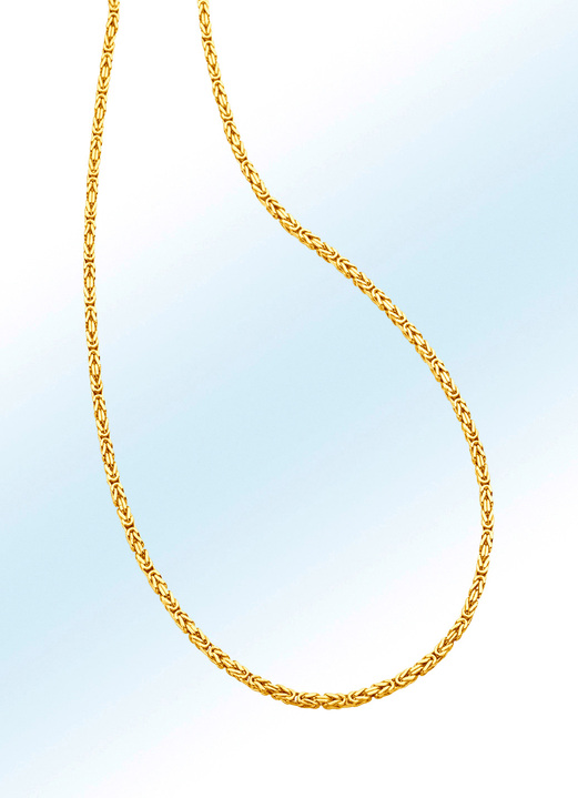 Halsketten & Armbänder - Königskette gold: 2mm, in Farbe
