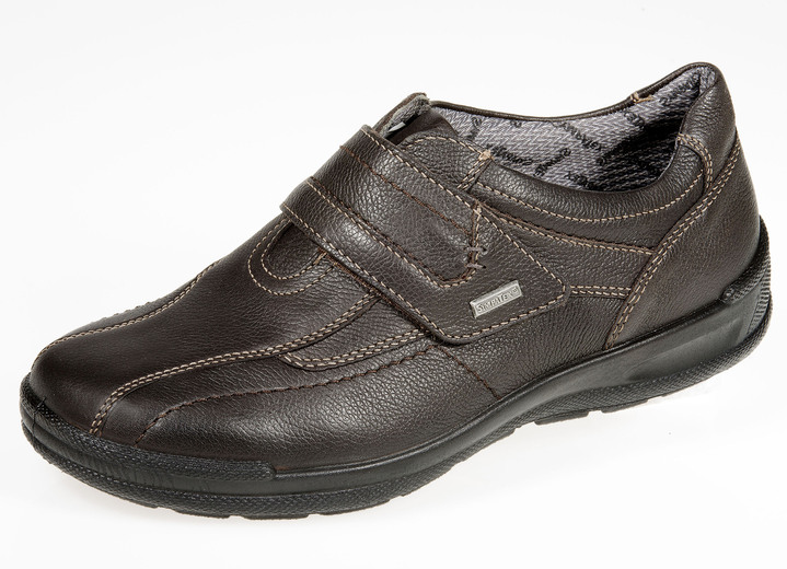 Slipper & Schnürschuhe - GINO GALANTE, sportliche Herren-Slipper, Weite H, mit herausnehmbarem Fussbett, in Größe 040 bis 047, in Farbe MOKKA Ansicht 1