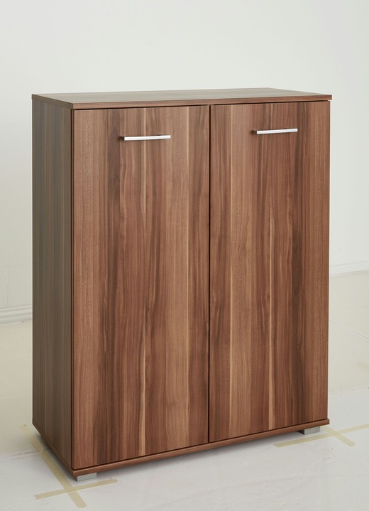 Sideboards & Kommoden - Kommode, 2-türig, hochwertige, stabile Ausführung, in Farbe WEISS Ansicht 1