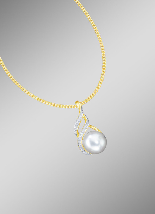 Halsketten & Armbänder - Stilvolle Anhänger mit Kette, in Farbe  Ansicht 1