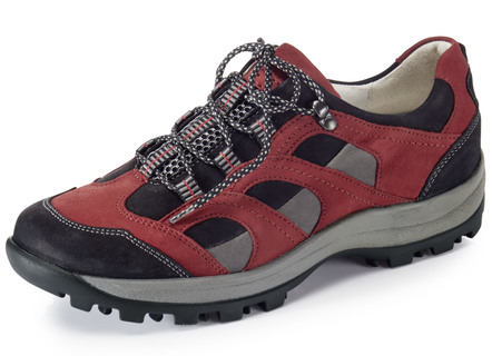 Waldläufer, sportliche Damen-Schnürschuhe, Weite H, mit herausnehmbarem Fussbett