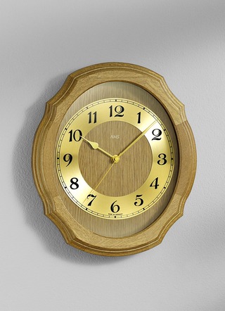 Wanduhr mit Funkuhrwerk, in verschiedenen Farben