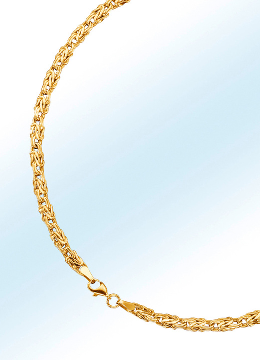 Halsketten & Armbänder - Königskette gold: 5mm, in Farbe