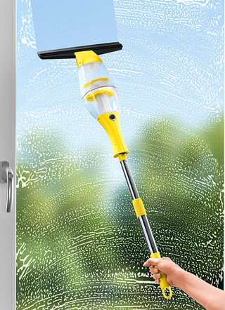 Fensterreiniger-Set mit automatischer Saugfunktion