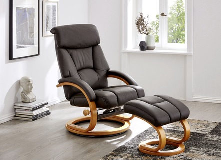 Relax-Sessel mit Hocker