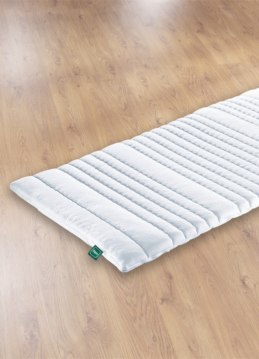 Matratzen & Bettrahmen - f.a.n. Komfortschaum-Matratzentopper, in Größe 129 (80/190 cm) bis 138 (180/200 cm), in Farbe , in Ausführung Qualität Komfort