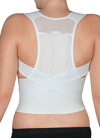 «Hydas» Geradehalter mit Stützgürtel