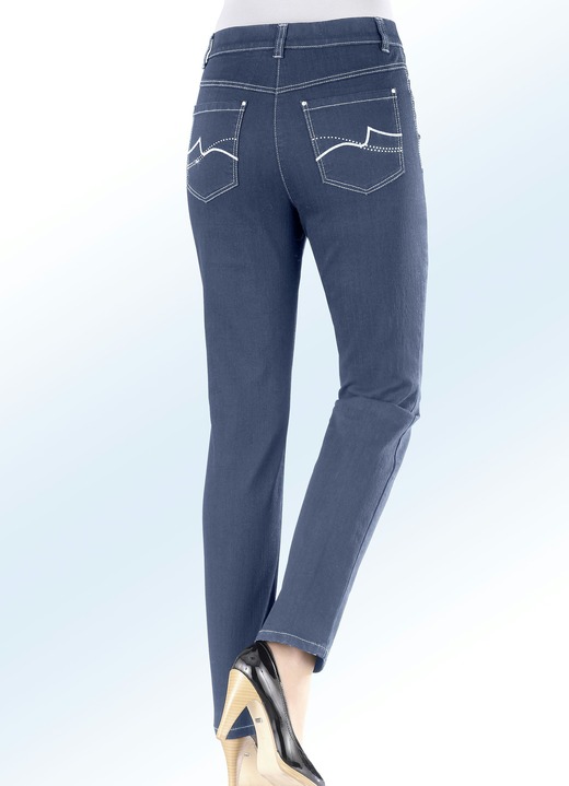 Hosen - Power-Stretch-Jeans  , in Größe 017 bis 092, in Farbe JEANSBLAU Ansicht 1