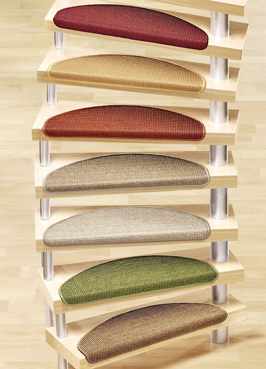 - Sisal Stufenmatten, 15er-Pack, in Farbe BEIGE Ansicht 1