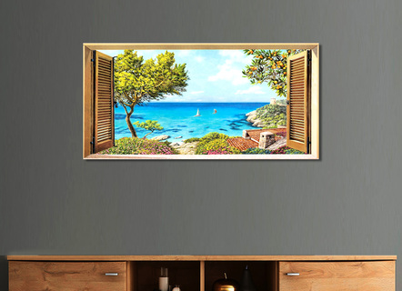 Bild «Ausblick auf das Meer»