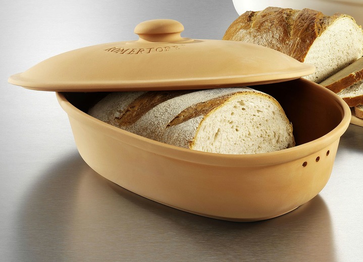 - Römertopf Brottopf in verschiedenen Farben, in Farbe TERRACOTTA