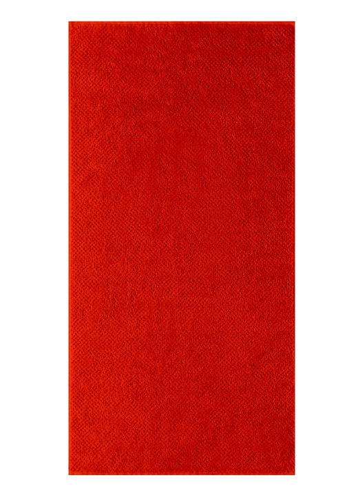 - «s. Oliver» Frottier-Serie in verschiedenen Farben, in Größe 200 (1 Handtuch, 50/100 cm) bis 204 (1 Duschtuch, 70/140 cm), in Farbe ROT Ansicht 1