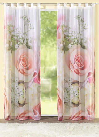 Fensterdekoration mit farbbrillantem Digitaldruck