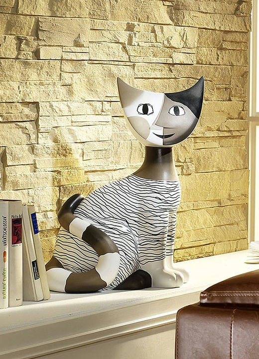 - Goebel Katze von Rosina Wachtmeister, in Farbe BRAUN