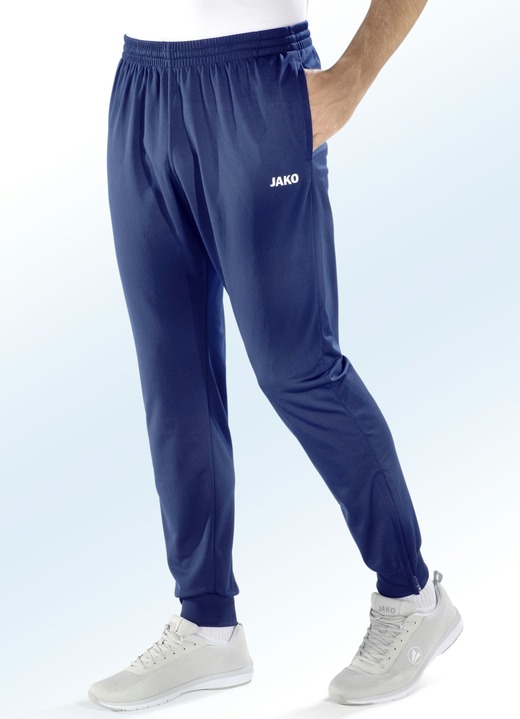 Sport- & Freizeitmode - «Jako»-Freizeithose in 3 Farben Sport- & Freizeitmode - «Jako»-Freizeithose in 3 Farben, in Größe 3XL (58/60) bis XXL (56), in Farbe MITTELBLAU