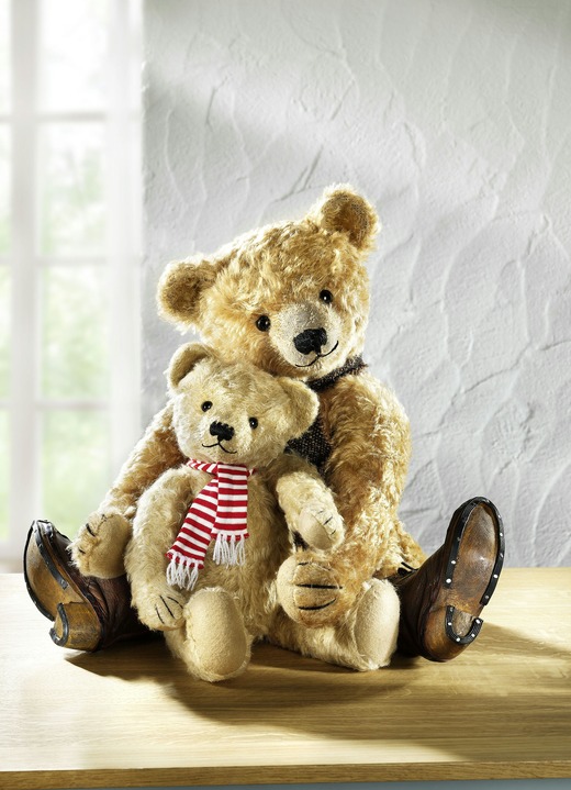 Wohnaccessoires - Hochwertige Tedddybären aus dem Hause Clemens Spieltiere, in Farbe BRAUN, in Ausführung Teddy groß Ansicht 1