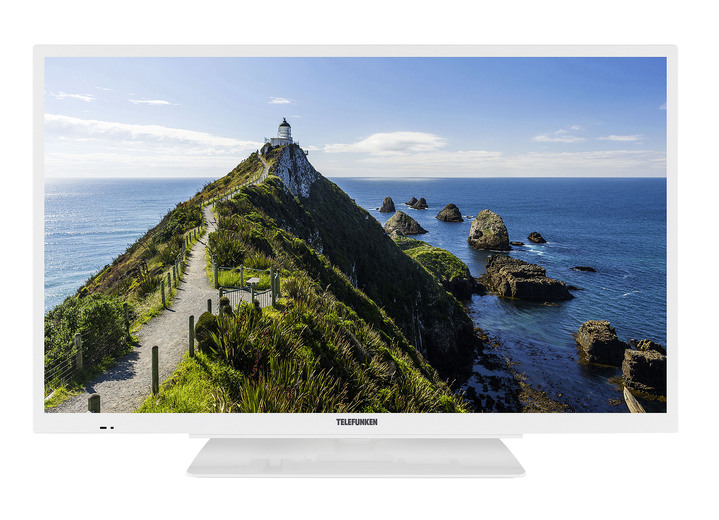 - Telefunken Full-HD-LED-Fernseher mit Smart-TV, in Farbe WEISS
