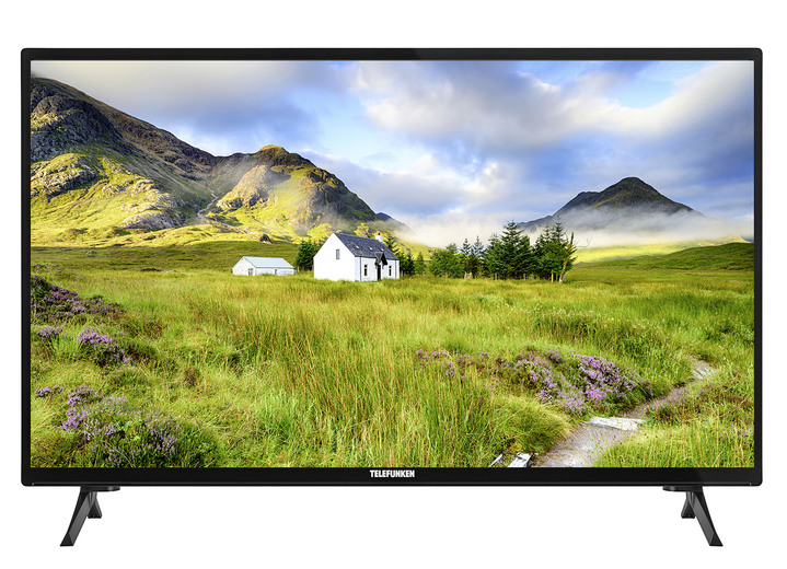- Telefunken Full-HD-LED-Fernseher zum super Preis-/Leistungsverhätnis, in Farbe SCHWARZ