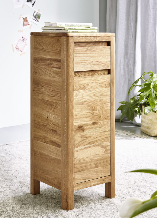 Sideboards & Kommoden - Kommode aus geöltem Massivholz, in Farbe WILDEICHE, in Ausführung hoch Ansicht 1