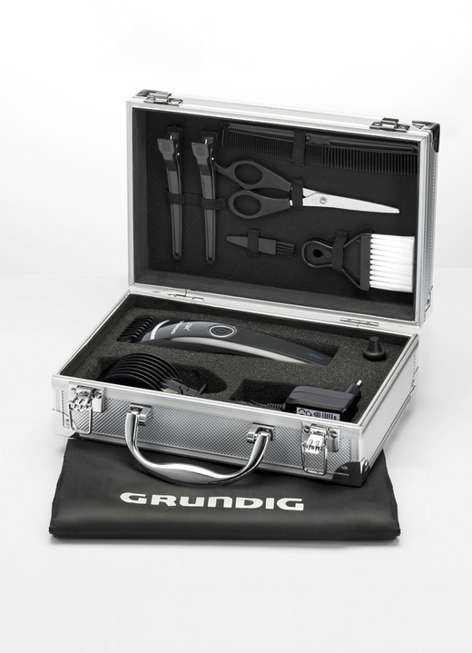 - Grundig Haar-/Bartschneider-Set MC3342, in Farbe SCHWARZ Ansicht 1