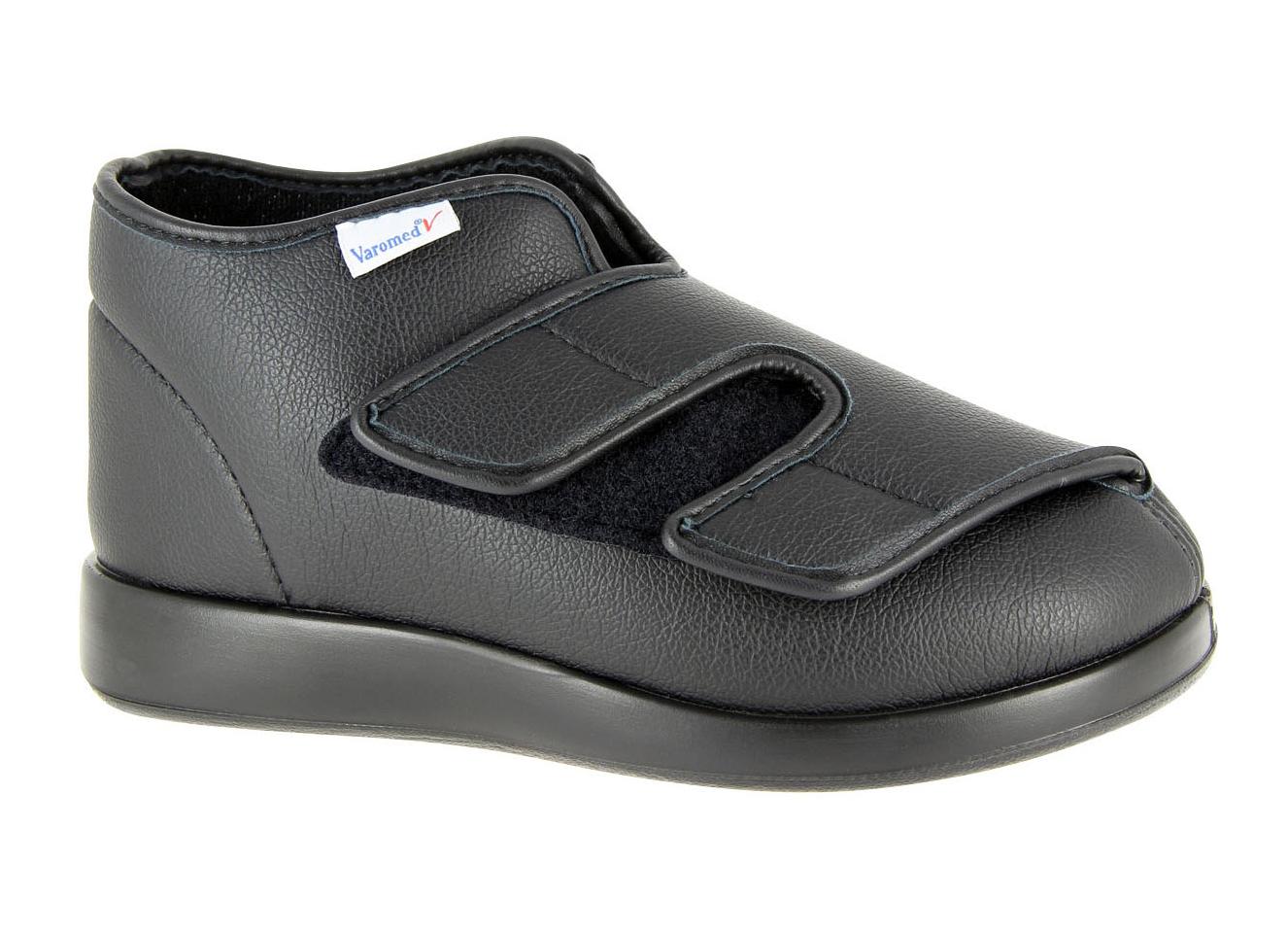 Gesundheit - Florett Klettschuh für Damen und Herren, in Größe 037 bis 047, in Farbe SCHWARZ, in Ausführung Innenfutter 100% Baumwolle Ansicht 1