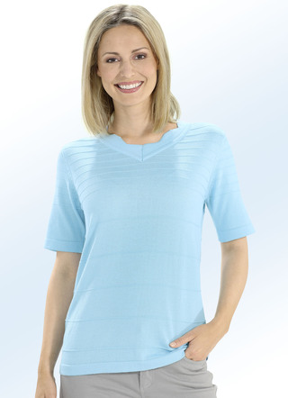 Pulli in 2 Farben in hochwertiger Qualität mit Seide