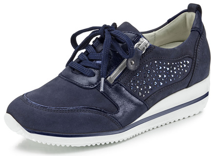 Waldläufer Schnürschuh aus Rind-Nubukleder