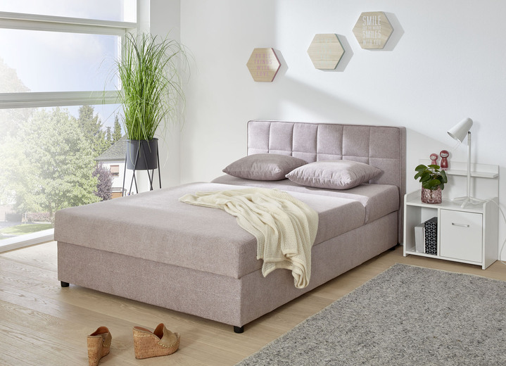 - Polsterbett mit Kissen, in Farbe ALTROSA Ansicht 1