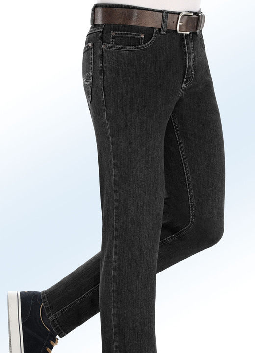Hosen - «Paddock's»-Jeans in 4 Farben, in Größe 024 bis 064, in Farbe SCHWARZ Ansicht 1