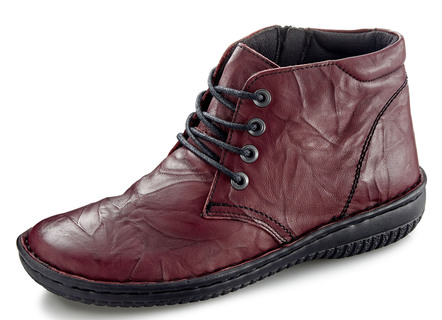 ELENA EDEN, schicke Damen-Boots, Weite G, mit herausnehmbarem Fussbett