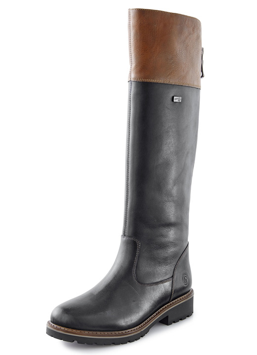 Komfortschuhe - Remonte Stiefel mit Klimamembrane Komfortschuhe - Remonte Stiefel mit Klimamembrane, in Größe 036 bis 042, in Farbe SCHWARZ-MARONE