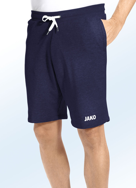 Sport- & Freizeitmode - «Jako»-Shorts in 3 Farben Sport- & Freizeitmode - «Jako»-Shorts in 3 Farben, in Größe 3XL (58/60) bis XXL (56), in Farbe MARINE