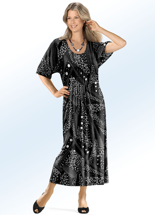 Kaftan mit Blumenzier