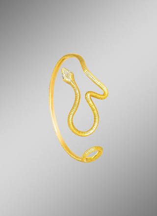 Silber Armreif mit Diamanten