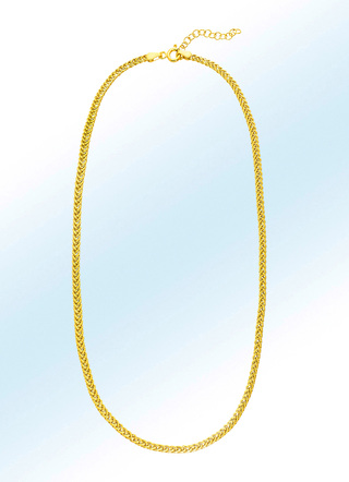 Feine Zopfketten-Halskette