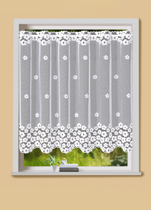 Kleinfenster-Vorhang mit Stangendurchzug - Vorhänge | Brigitte St. Gallen