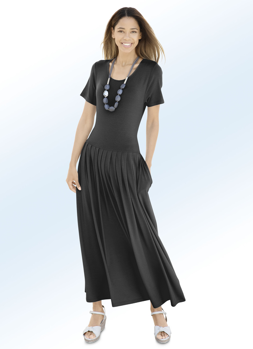 Mode - Kleid in Schlupfform, in Größe 036 bis 052, in Farbe SCHWARZ Ansicht 1
